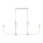 Maya Six Light Linear Chandelier