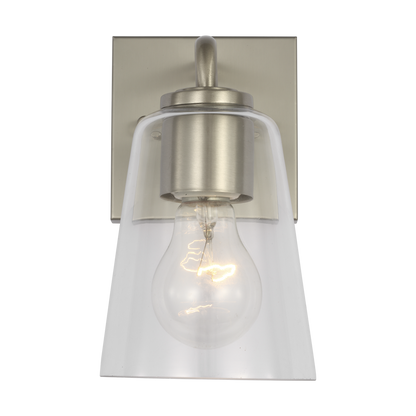 Miles Small Clear Glass Vanity