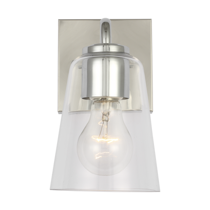 Miles Small Clear Glass Vanity