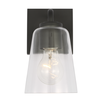 Miles Small Clear Glass Vanity