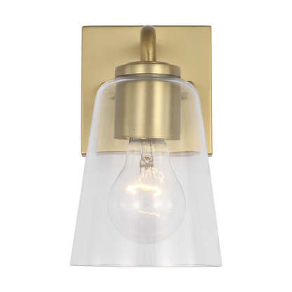 Miles Small Clear Glass Vanity