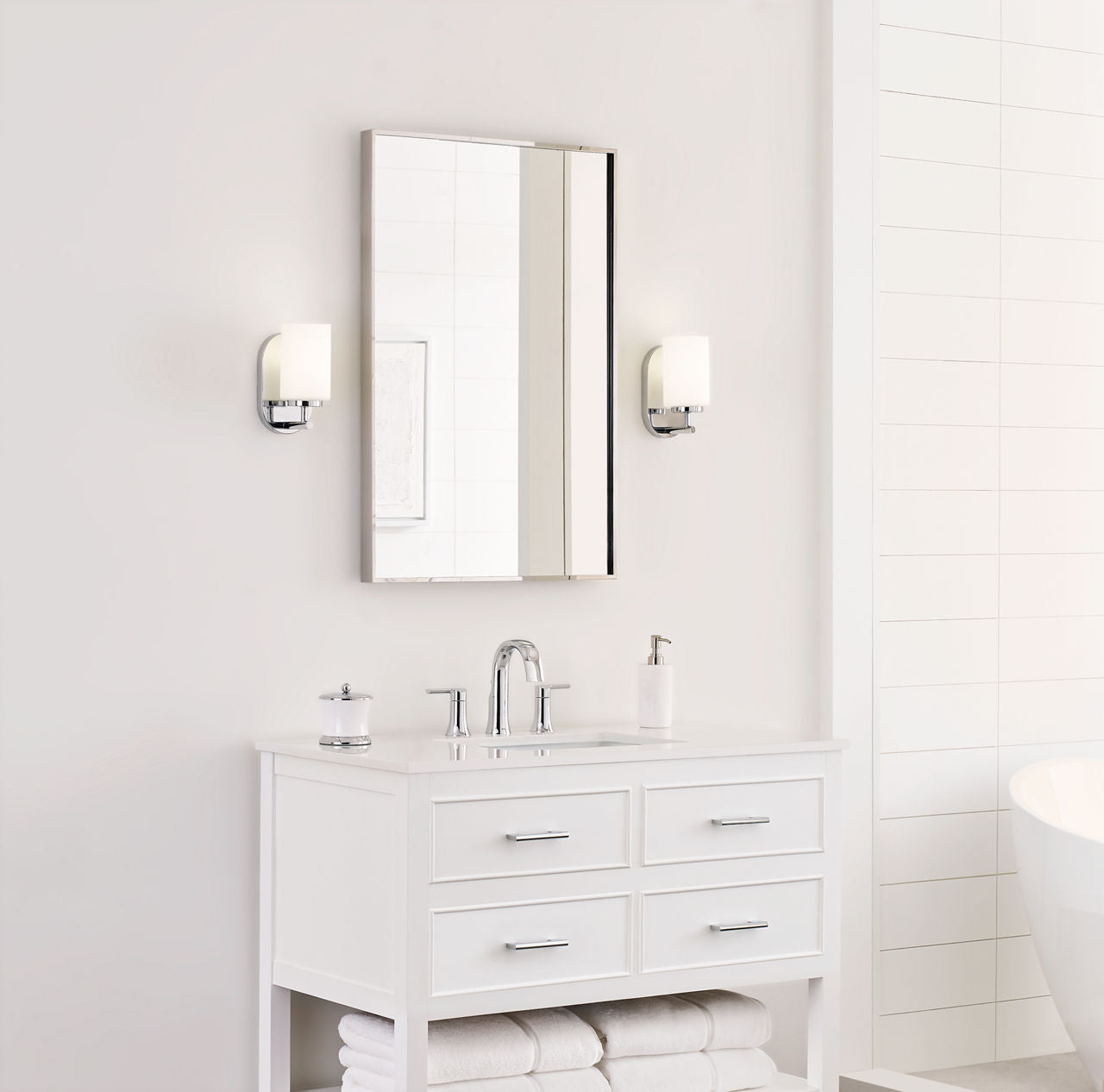 Oslo 1-Light Bath Sconce