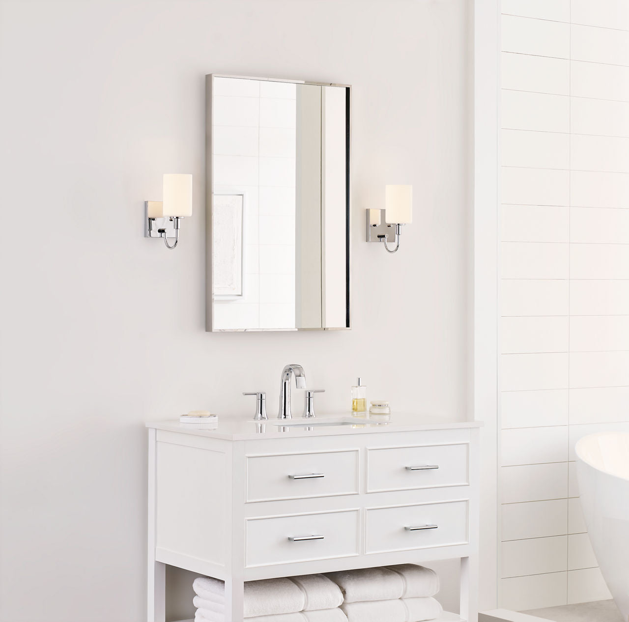 Oak Moore 1-Light Bath Sconce