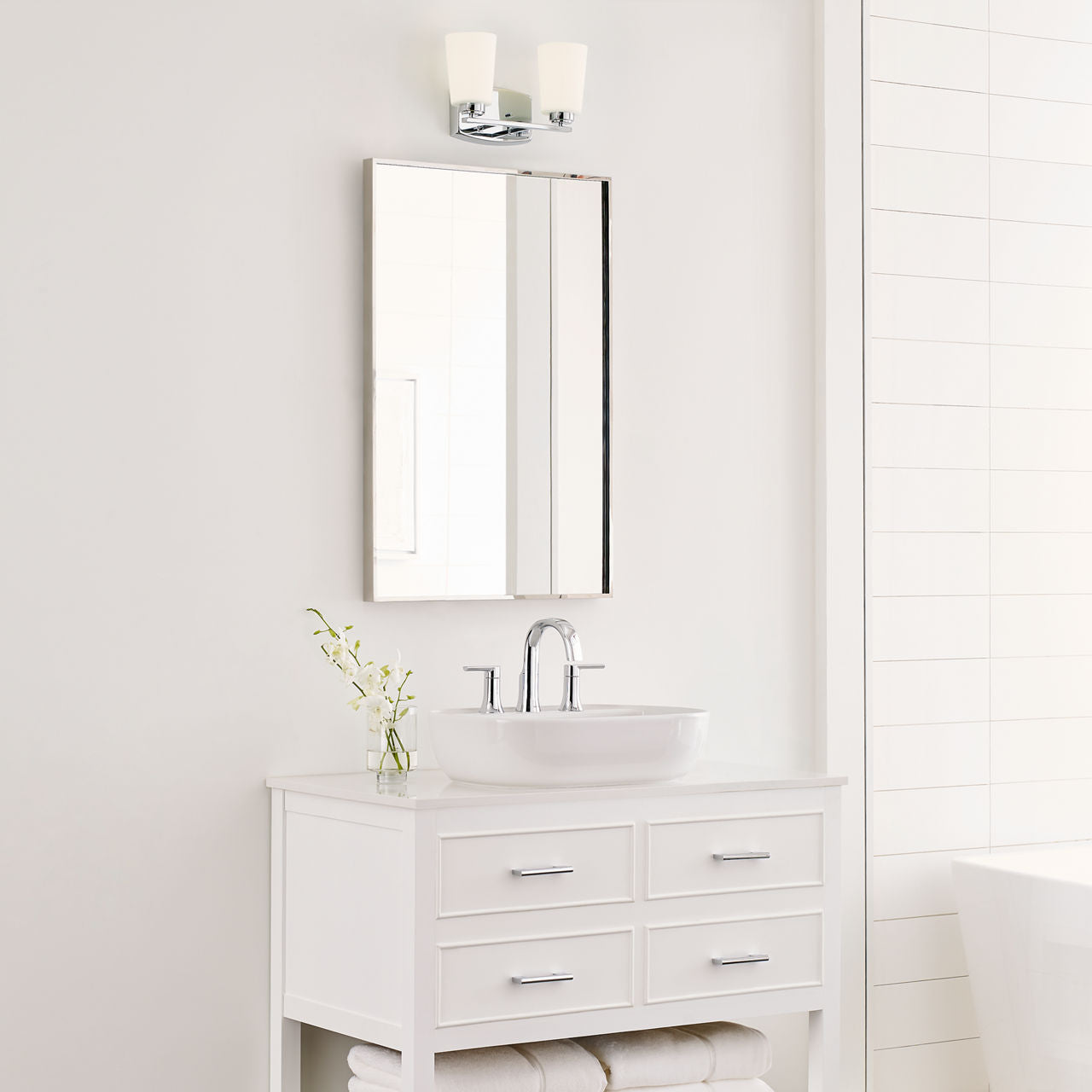 Franport 2-Light Bath Sconce