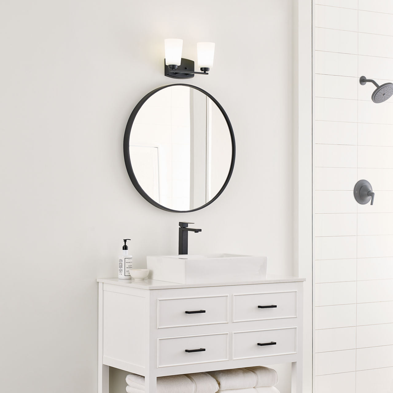Franport 2-Light Bath Sconce