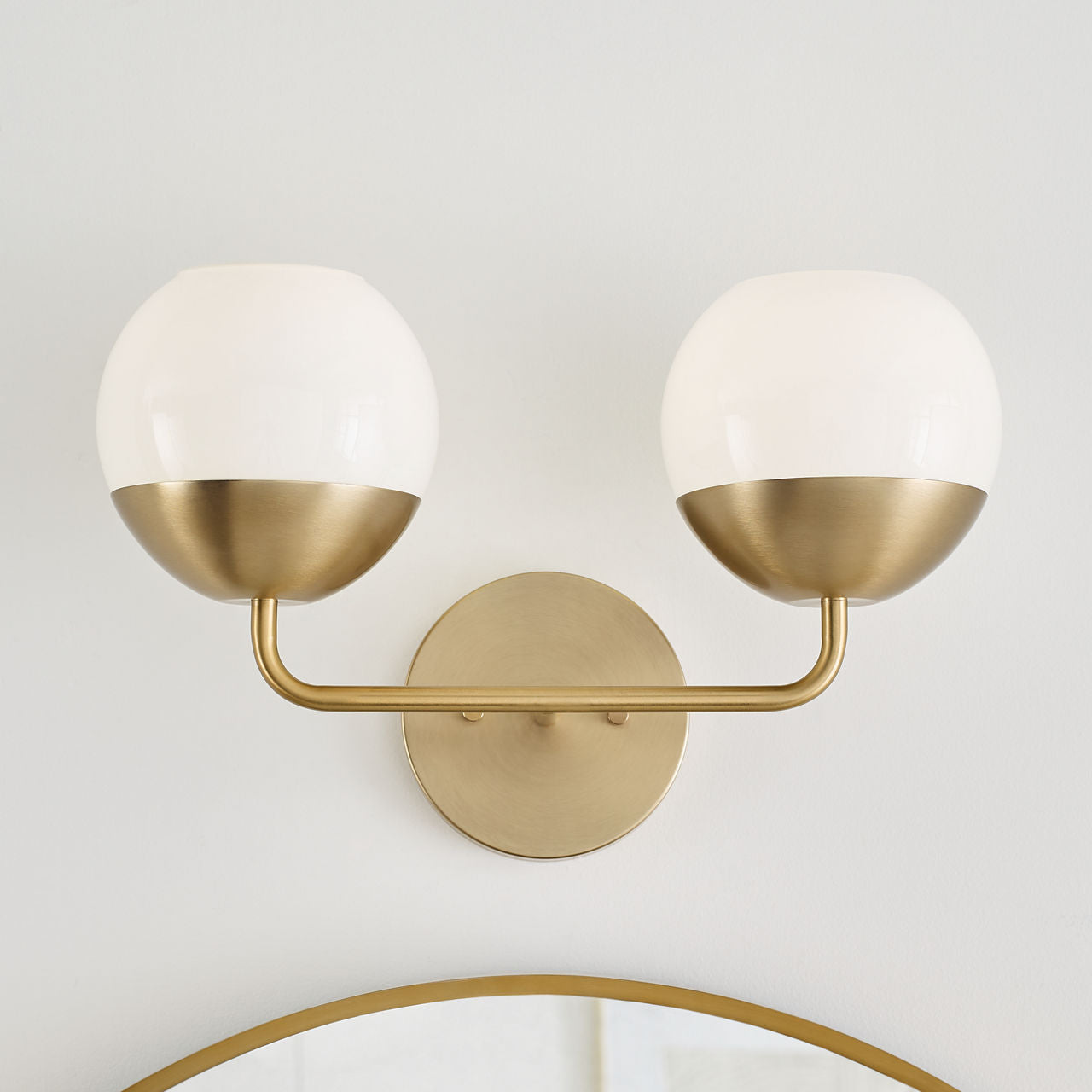 Alvin 2-Light Bath Sconce