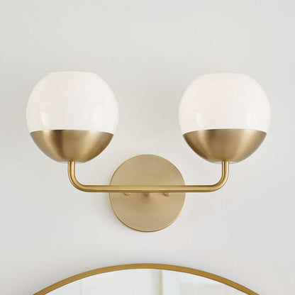 Alvin 2-Light Bath Sconce