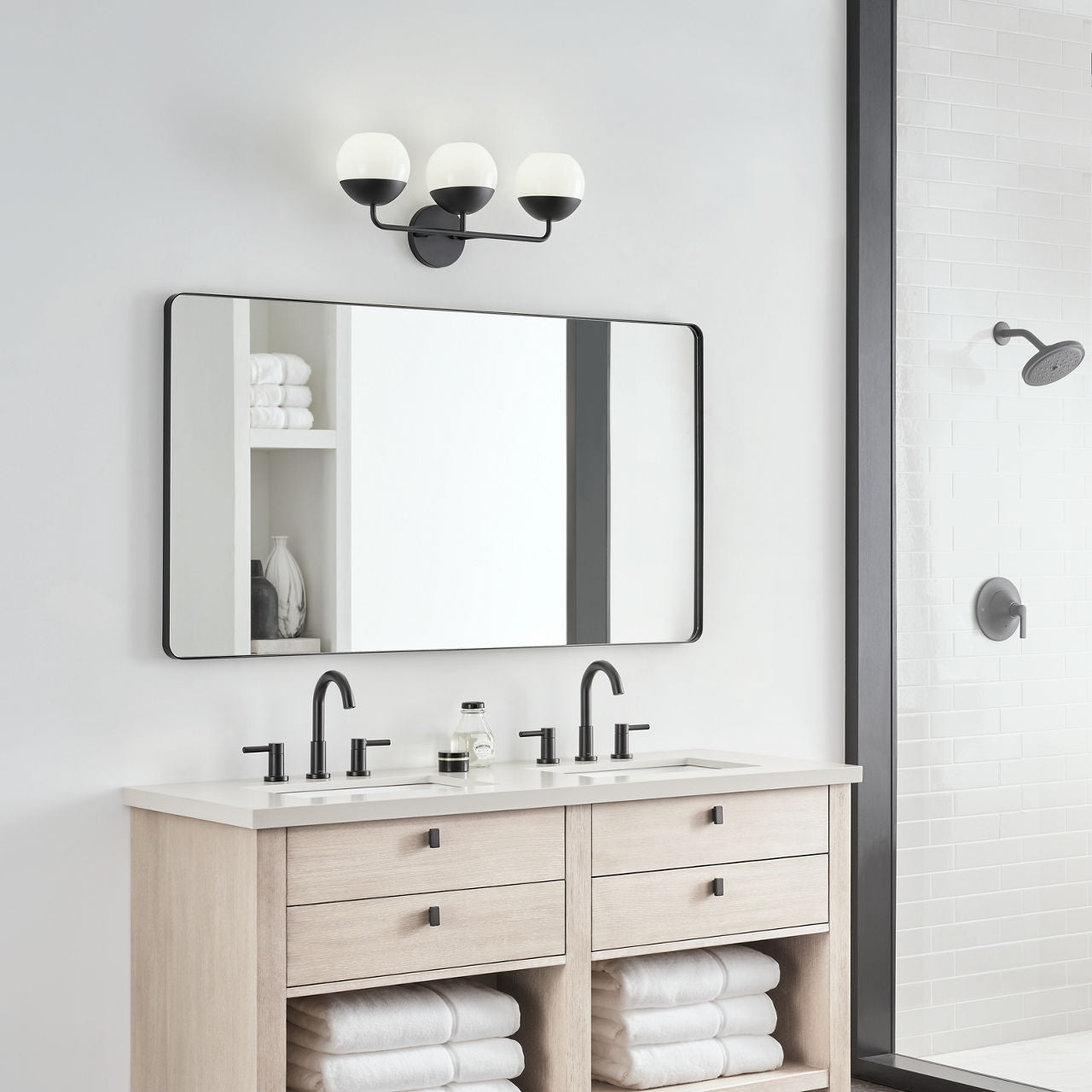 Alvin 3-Light Bath Sconce