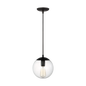 Leo Hanging Globe Small One Light Pendant