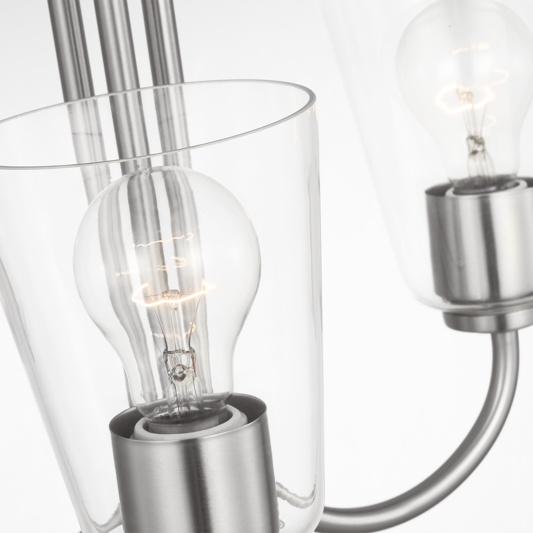 Miles Three Light Chandelier