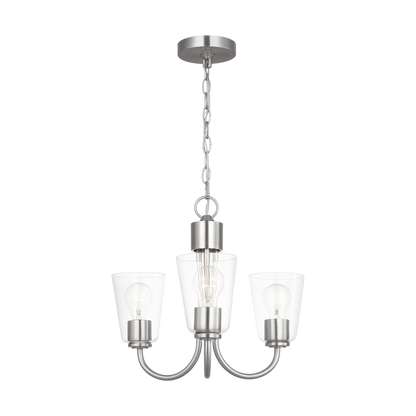 Miles Three Light Chandelier