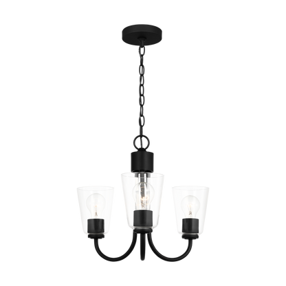 Miles Three Light Chandelier