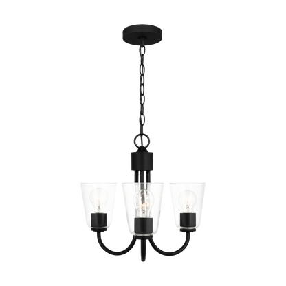 Miles Three Light Chandelier