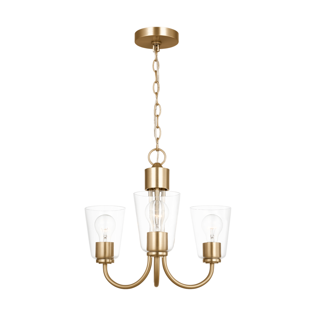 Miles Three Light Chandelier