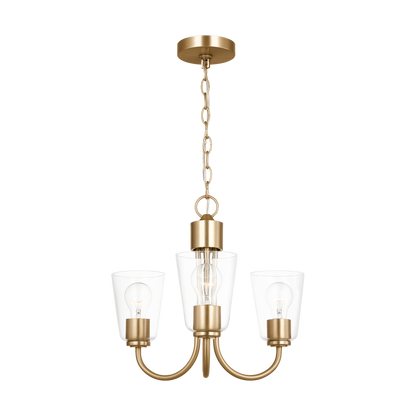 Miles Three Light Chandelier