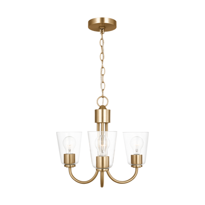 Miles Three Light Chandelier