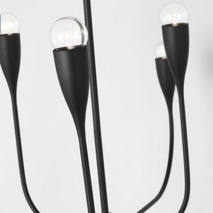 Maya Six Light Linear Chandelier