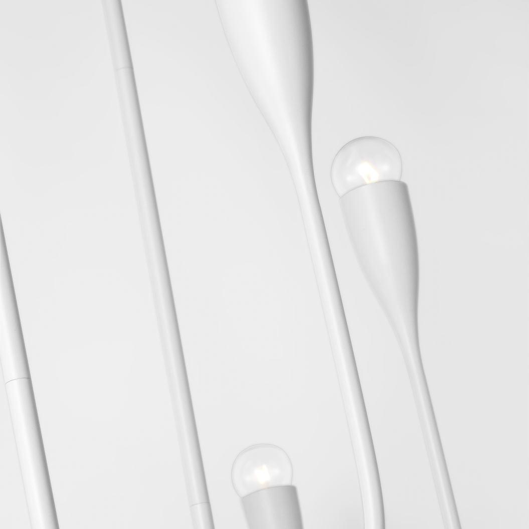 Maya Six Light Linear Chandelier