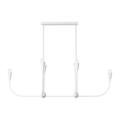 Maya Six Light Linear Chandelier