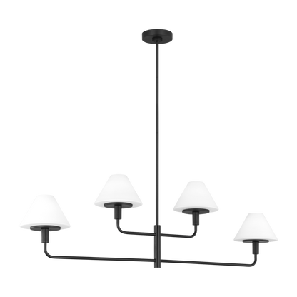 Mendota Four Light Chandelier