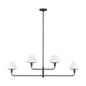 Mendota Four Light Chandelier