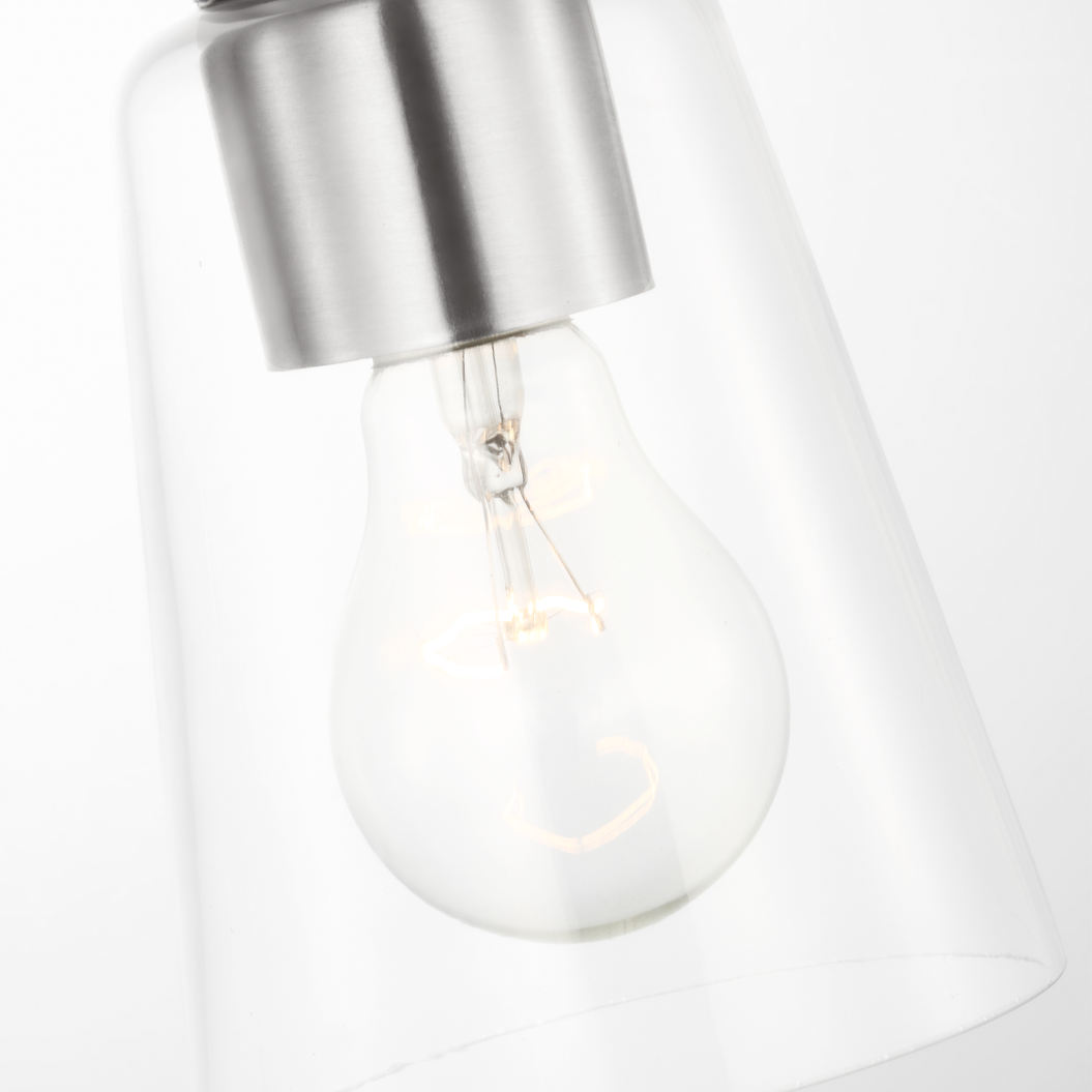 Miles One Light Mini-Clear Glass Pendant