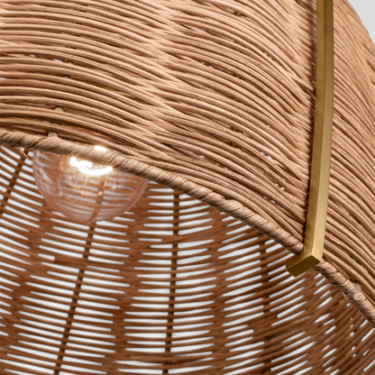 Norman Large Wicker Pendant