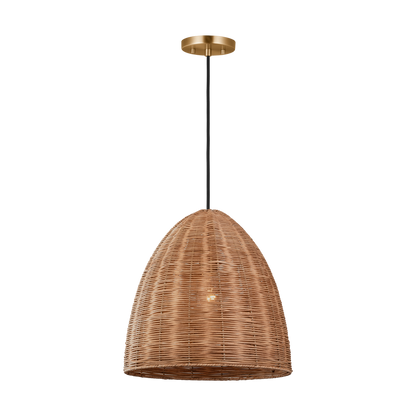Norman Large Wicker Pendant