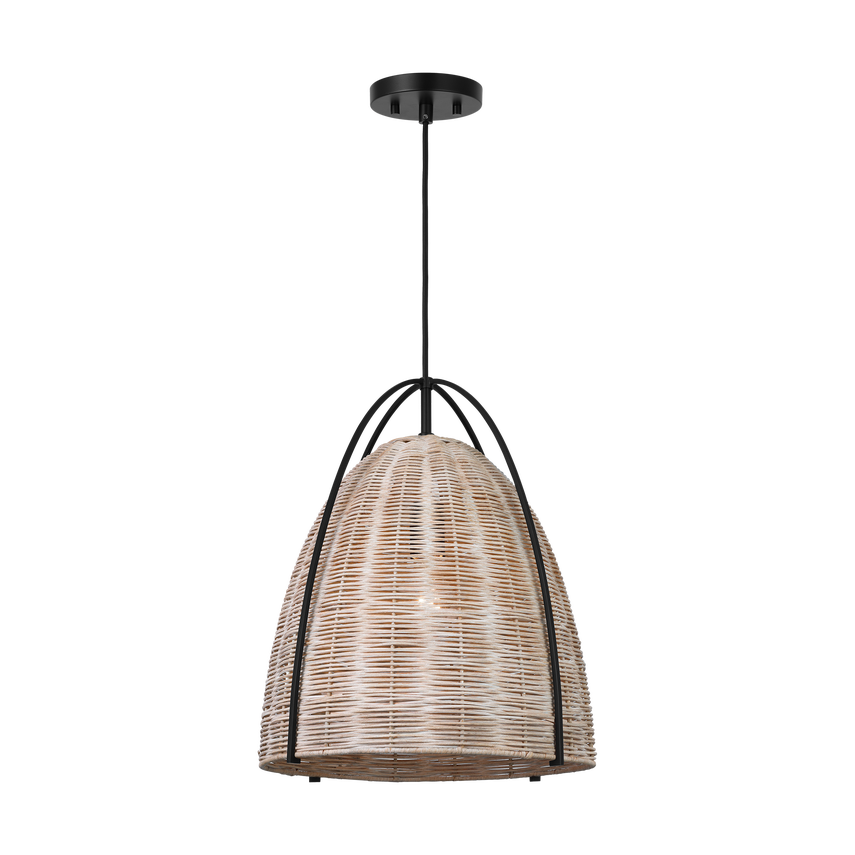 Norman Large Wicker Pendant