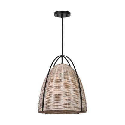 Norman Large Wicker Pendant