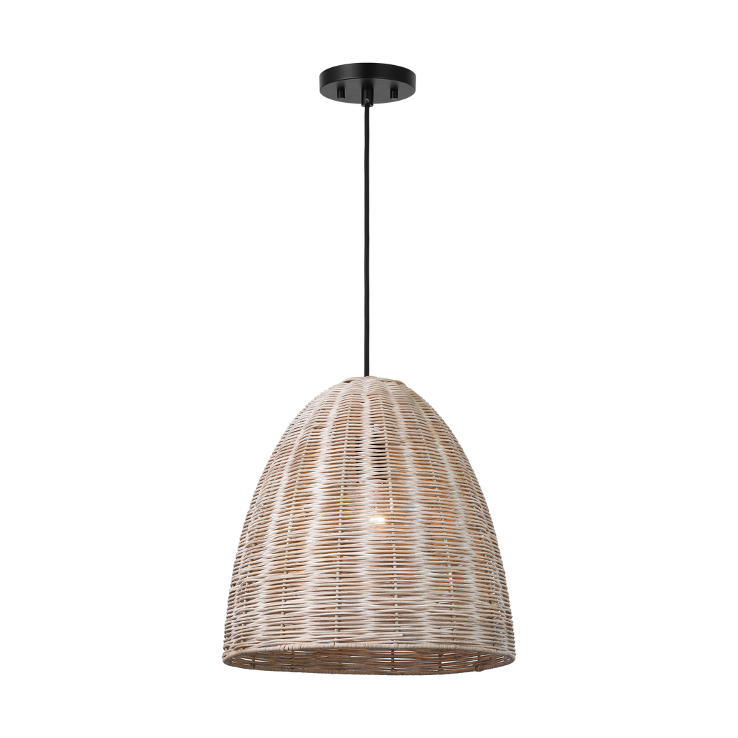 Norman Large Wicker Pendant