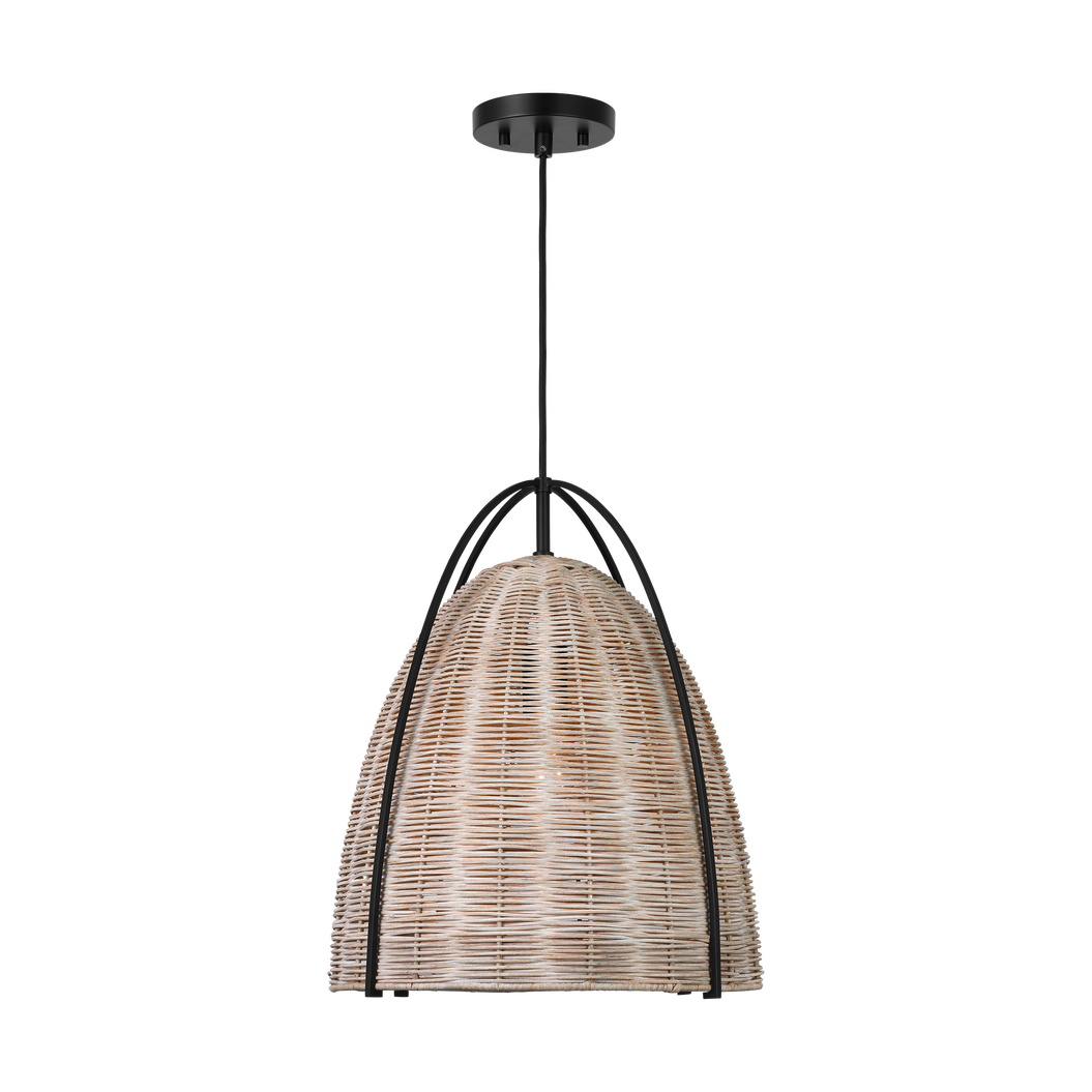 Norman Large Wicker Pendant