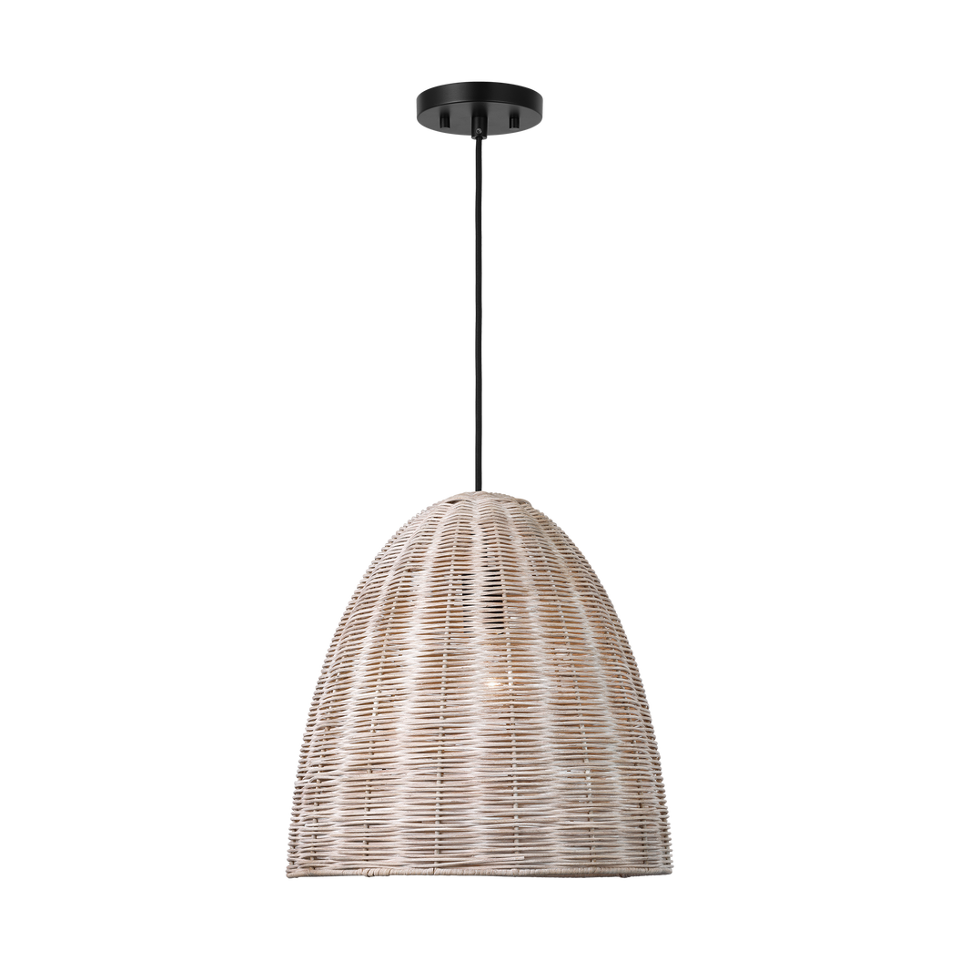 Norman Large Wicker Pendant