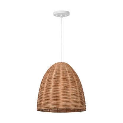 Norman Large Wicker Pendant