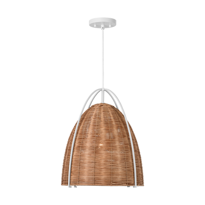 Norman Large Wicker Pendant