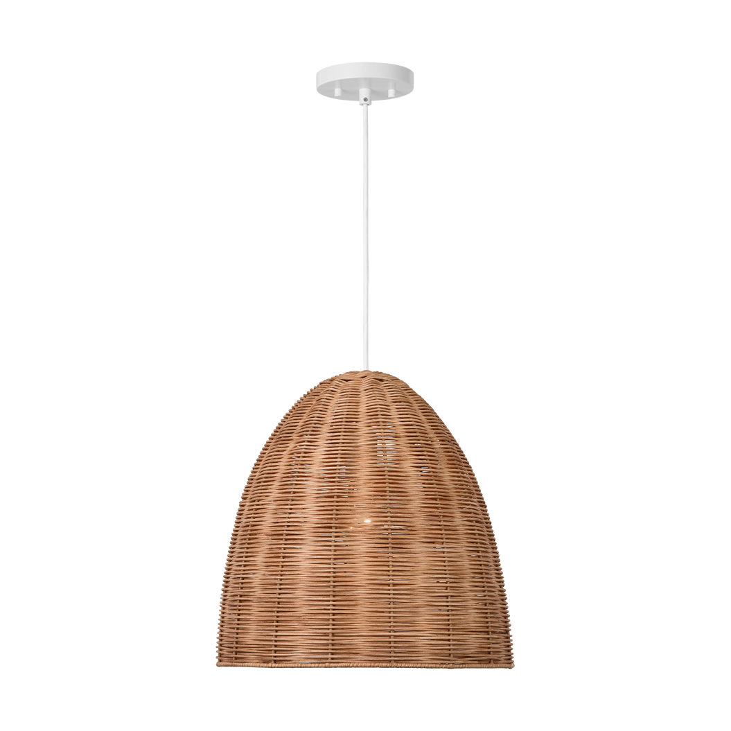 Norman Large Wicker Pendant