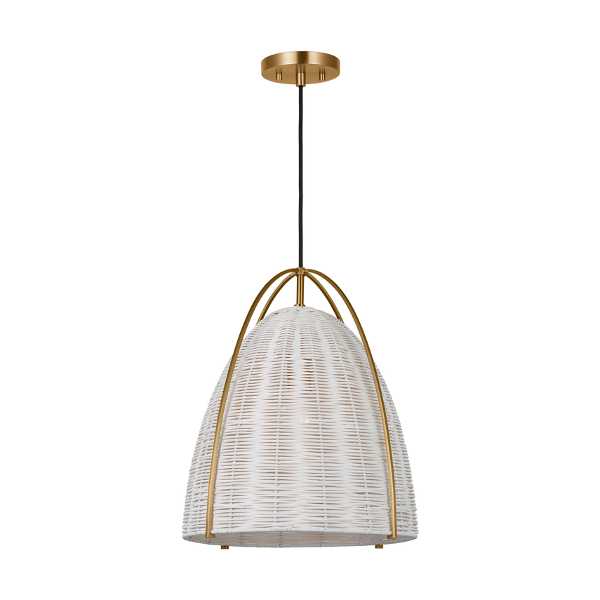 Norman Large Wicker Pendant
