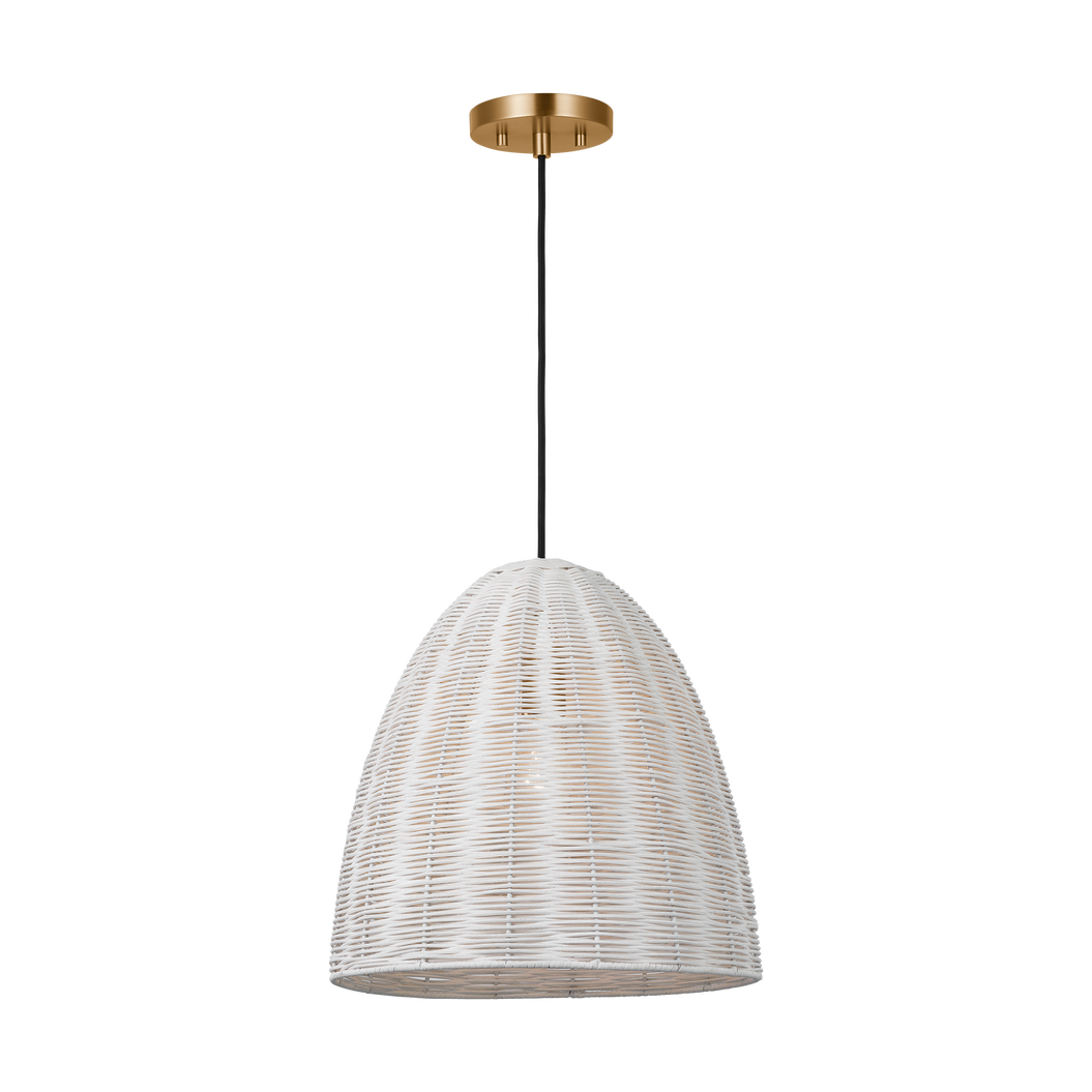 Norman Large Wicker Pendant