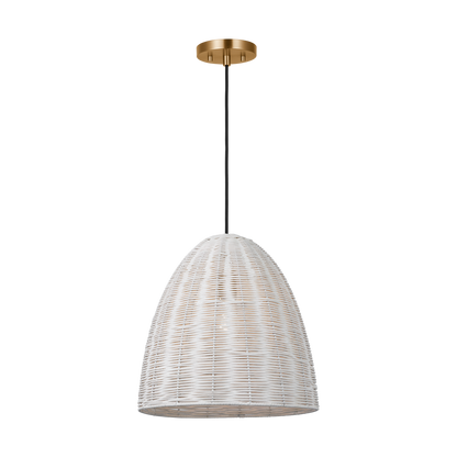 Norman Large Wicker Pendant