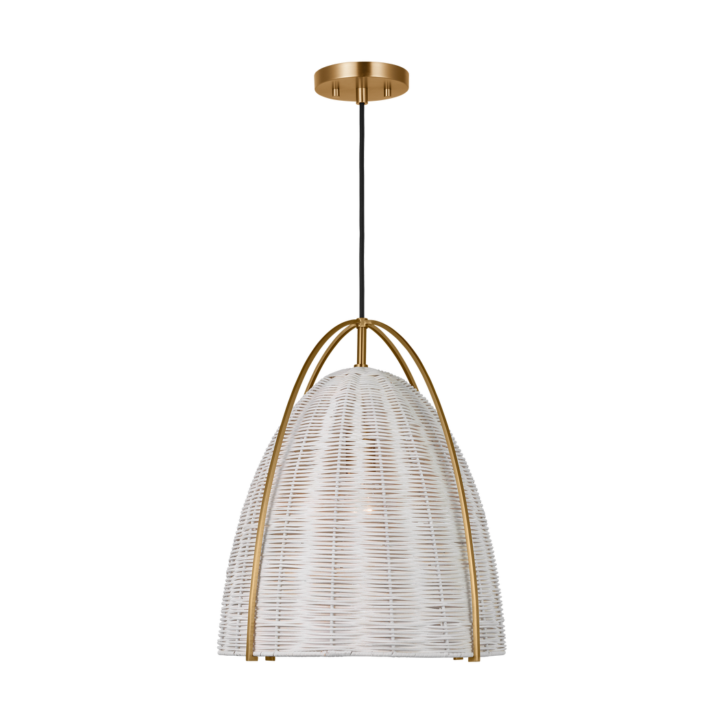 Norman Large Wicker Pendant