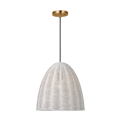 Norman Large Wicker Pendant