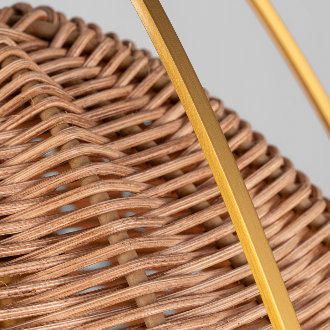 Norman Medium Wicker Pendant