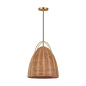 Norman Medium Wicker Pendant