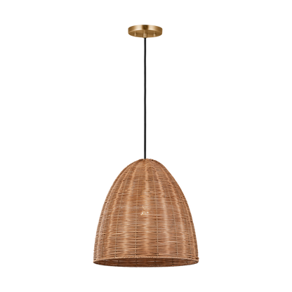 Norman Medium Wicker Pendant