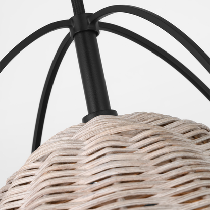 Norman Medium Wicker Pendant