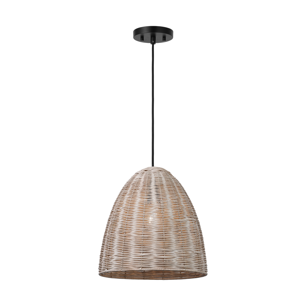 Norman Medium Wicker Pendant