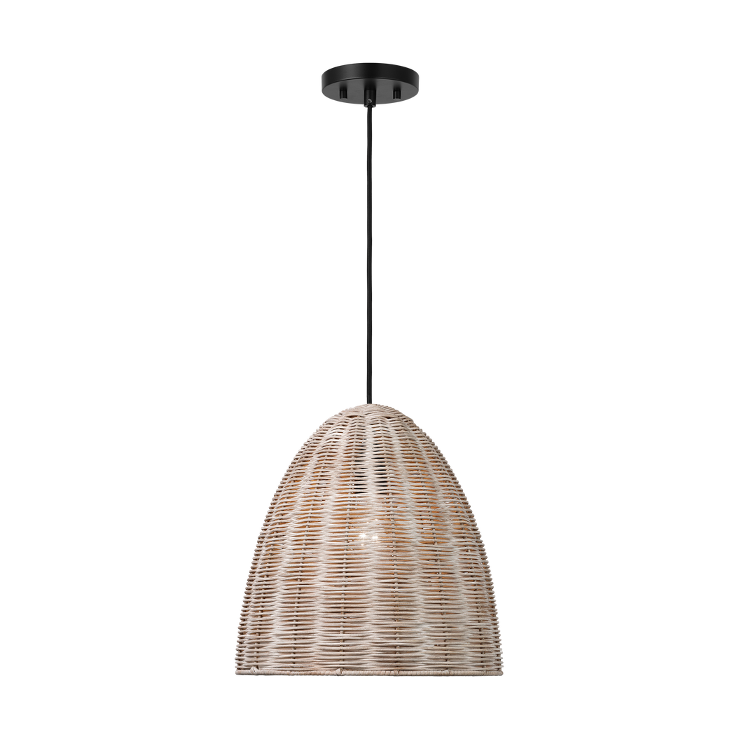 Norman Medium Wicker Pendant
