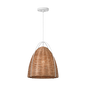 Norman Medium Wicker Pendant