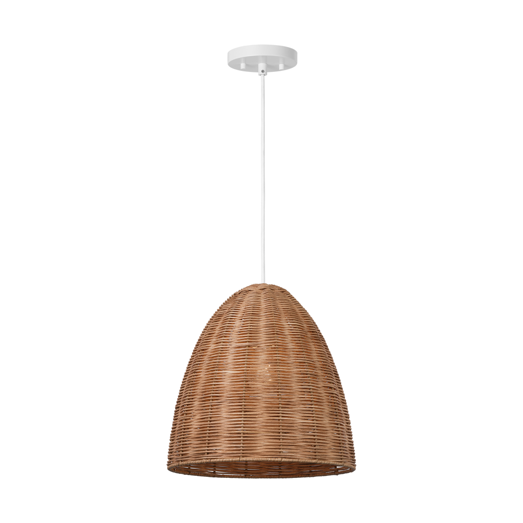 Norman Medium Wicker Pendant