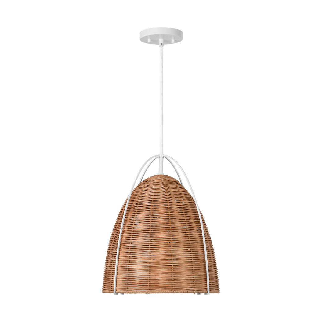 Norman Medium Wicker Pendant